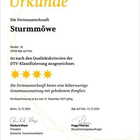 شقة Haus Sturmmoewe Waldstrasse *